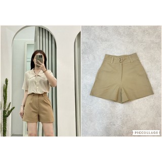 Short WF 2 Nút Chất Kaki Mịn Đẹp KAMI