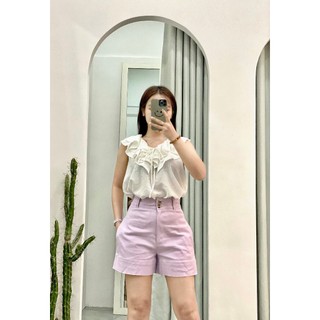 Short wilfred free 2 nút chất kaki mịn đẹp