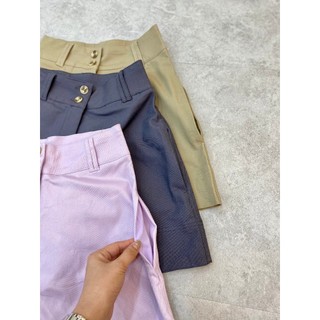Short WF 2 Nút Chất Kaki Mịn Đẹp KAMI