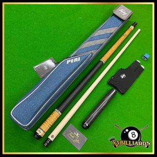 [Hàng Chính Hãng]  Cơ Lỗ Bida PERI SY 02 Gậy Bi A Pool Ngọn Công Nghệ P8 Chuôi Sơn Tay Cầm Bọc Da Bò