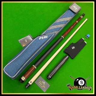 [Tặng Nối PERI] Cơ Lỗ Bida PERI SY-01 Gậy Bi A Pool Ngọn Công Nghệ P8 Chuôi Sơn Tay Cầm Bọc Da Bò, Cơ Bi A Pool Cao Cấp