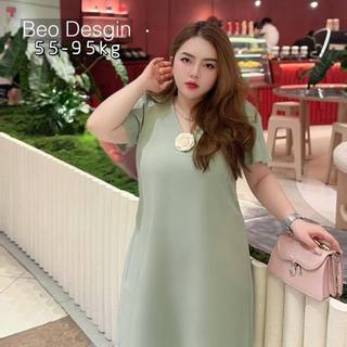 Béo Design bigsize - Đầm suông bigsize