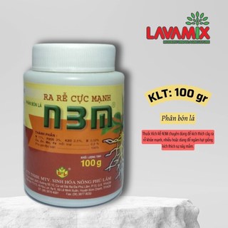 Phân Bón Kích Thích Ra Rễ N3M - Siêu Ra Rễ Cho Cây Trồng (lọ 100 gr) - Green House