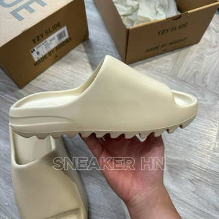 Dép Yeezy Slide " Bone " | Bản vân nhám