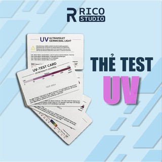 Thẻ kiểm tra tia cực tím uvc , kiểm tra tia uv