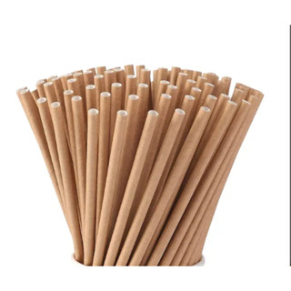 Ống hút nâu bọc màng phi 6 hn
