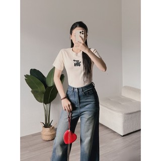 Quần Jean Trơn Basic Màu Retro ENVY J110