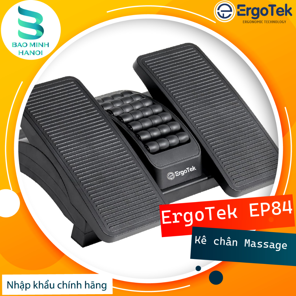 [ErgoTek EP84]-Ghế Kê Gác Chân Công Thái Học-Ergonomic Footrest