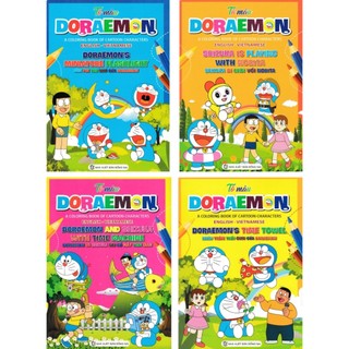 Sách - Combo Bé Tô Màu Doraemon