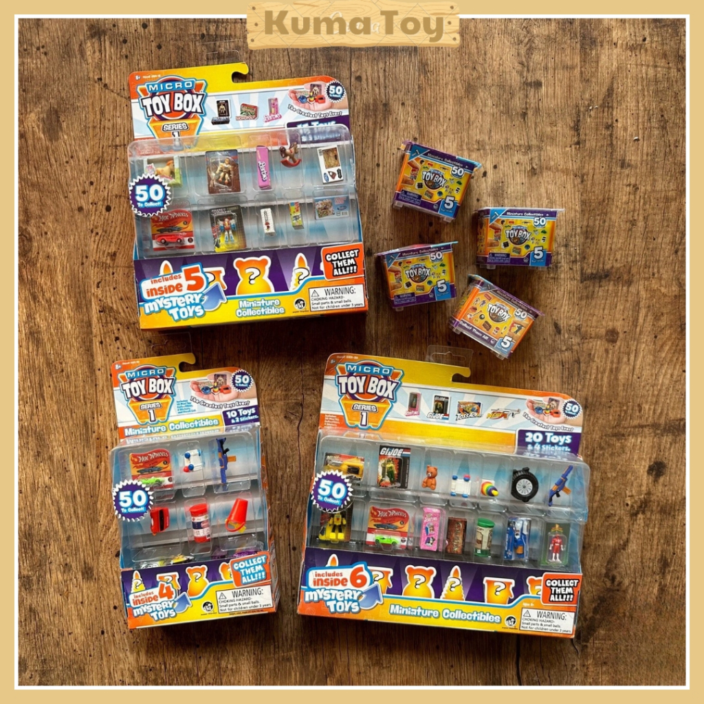 Mô hình World’s Smallest Micro Toybox Figures series 1 - đồ chơi mini sưu tầm