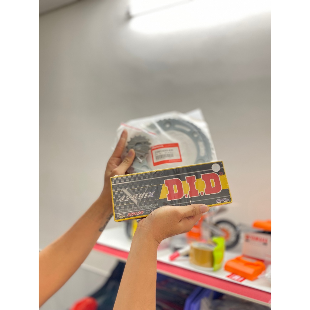 Combo NSD XR150 / CRF150 Sên DID (Đen) | Sprocket Set