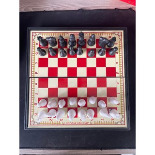 Bộ cờ vua giải trí bàn nhựa 28x28cm đẹp