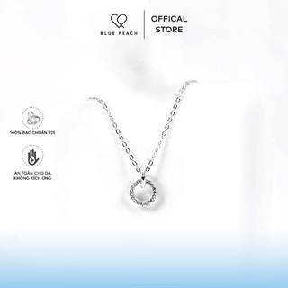 Dây chuyền bạc blue peach dc circle dc369