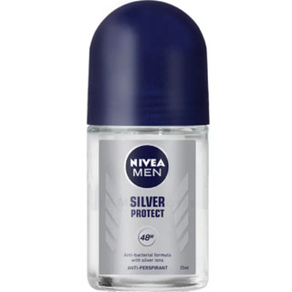 Lăn Khử Mùi Nivea Men 48H Silver Protect Phân Tử Bạc Kháng Khuẩn 25ml chính hãng