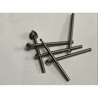 Phá thô cán 3mm (mũi quả đào cán 3mm- Trọn bộ 6 mũi)