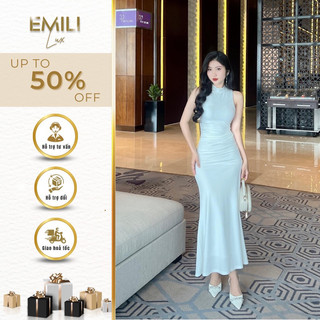 Váy đầm dự tiệc Emili, đầm dự tiệc ôm sát nhún eo sang chảnh 