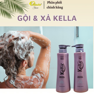 Gội & Xả phục hồi tóc Kella - 780ml