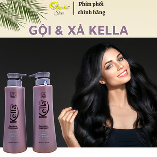 Gội & Xả phục hồi tóc Kella - 780ml