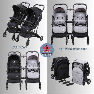 Xe đẩy đôi cho bé - Zaracos Norio 9026 ( Lắp 2 xe đẩy đơn thành 1 xe đẩy đôi )