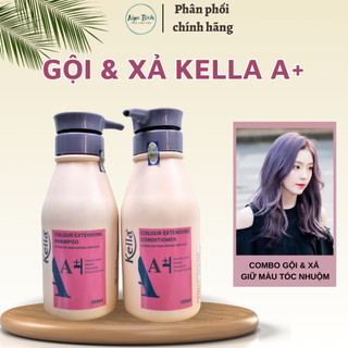 Dầu gội / dầu xã giữ màu tóc nhuộm ,phục hồi tóc kella a+ 500ml