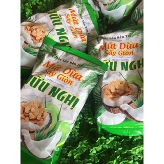 MỨT DỪA CA CAO SẤY GIÒN ĐẶC SẢN BẾN TRE [GÓI 500G]