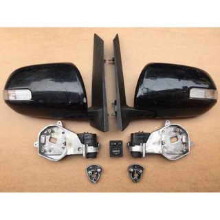 Combo xương nhôm + mô tơ + công tắc gập gương chiếu hậu cho Toyota Inova 2011-2015