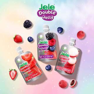 Nước thạch Jele double jelly Thái Lan (có thạch dừa)