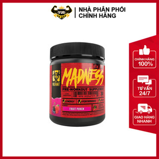Bổ Sung Năng Lượng Pre-Workout Mutant Madness 225g