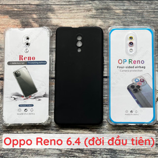 Ốp lưng Oppo Reno đời đầu tiên (Oppo Reno 6.4) loại dẻo đen, dẻo trong và chống sốc ốp cao cấp, bảo vệ cam bền đẹp