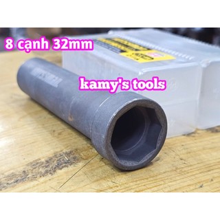 Tuýp Khẩu Mở Bắn Cổ Chén Phốt 8 Giác 32mm Dài 157mm Hotssman