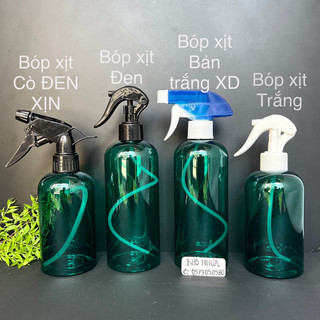 Bình xịt mỹ phẩm 500ml 300ml - bình xịt nước phun sương tưới cây - chai nhựa đầu xịt khuẩn , xịt tóc