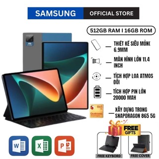 BÁN HÀNG HÀNG ĐẦU Samsung Galaxy Tab S 12Inch 2023 Android 12.0 16GB + 512GB Máy tính bảng thông minh Dual SIM 5G