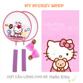 Vợt cầu lông trẻ em màu hồng cho các bé gái từ 5 tuổi trở lên đồ chơi vận động thể thao ngoài trời