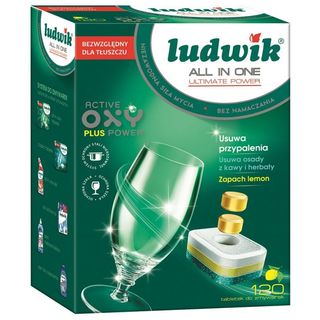 Viên rửa chén bát Ludwik Ultimate 120 Viên Hương Chanh-Ba Lan