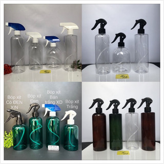 Bình xịt tưới cây trong suốt 500ml - Bình xịt tóc / xịt nước phun sương / xịt cồn sát khuẩn / xịt hoa