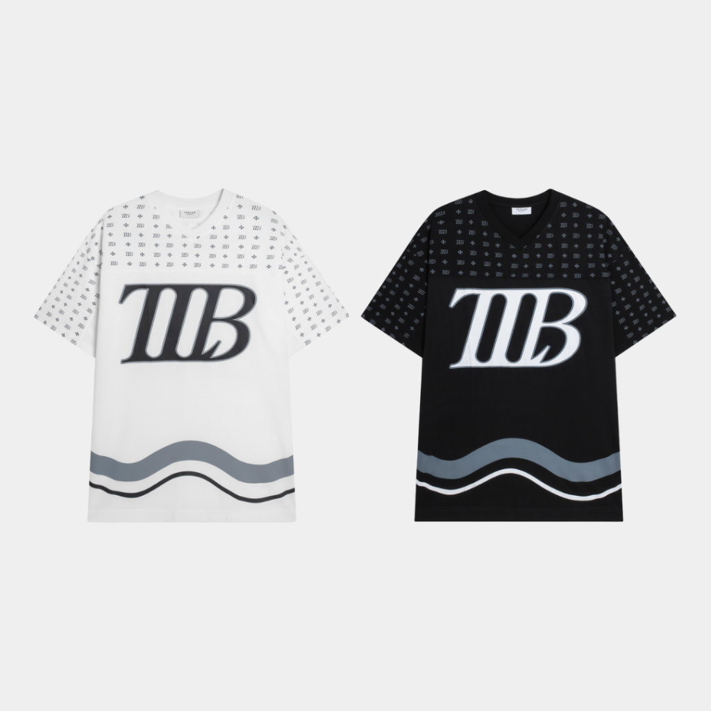 Áo Thun Teelab Jersey TLB Monogram Unisex Form Oversize Local Brand TS243