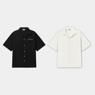 Áo Sơ Mi Tay Ngắn Teelab Local Brand Chất liệu Vải Waffle Form Oversize Unisex Shirt SS050