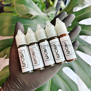 Mực Brovi phun xăm mày mí kéo sợi bản Nga