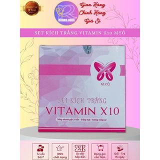 Set kích trắng vitamin x10 myô