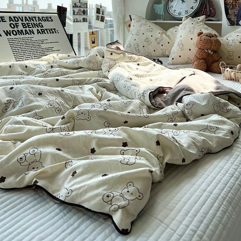 Chăn Hè Cotton Đũi Hàn Quốc  1m8x2m Mềm Siêu Mát Lạnh Mùa Hè hàng nhập khẩu loại 1