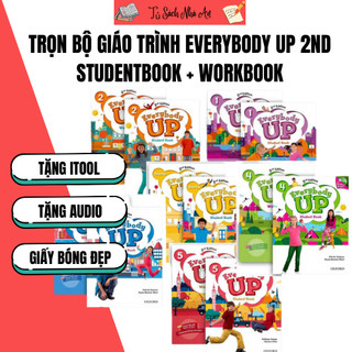 Trọn bộ - Everybody Up bản 2nd Edition - trọn bộ 2 cuốn