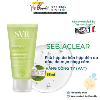 SVR Sebiaclear Gel Moussant làm sạch & loại bỏ tế bào chết SVR SEBIACLEAR Gel Moussant 55ml