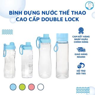 Bình Đựng Nước Thể Thao Chất Liệu Nhựa Cao Cấp Thiết Kế Nhỏ Gọn Tiện Dụng Nhiều Dung Tích MClean.Official