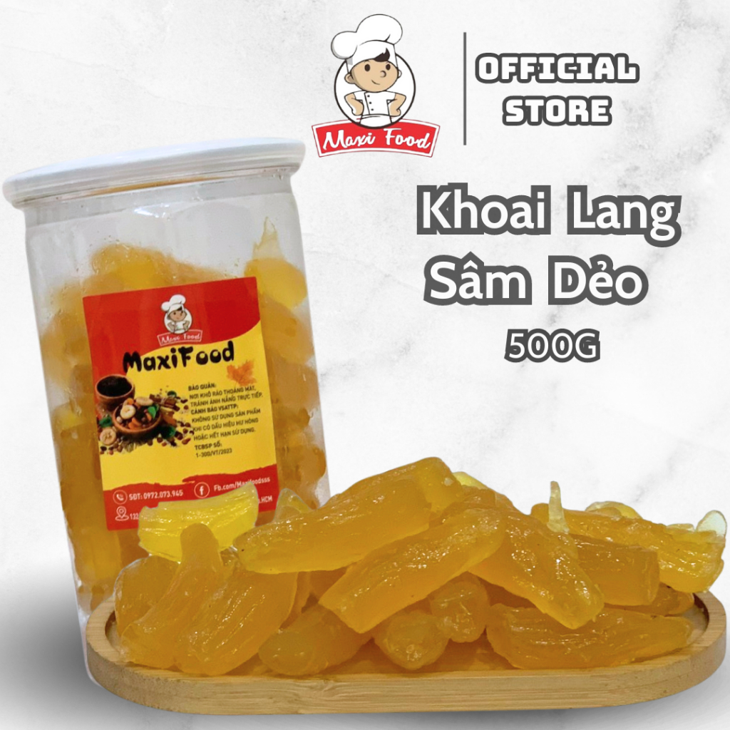 500G Khoai lang sâm dẻo MAXIFOOD