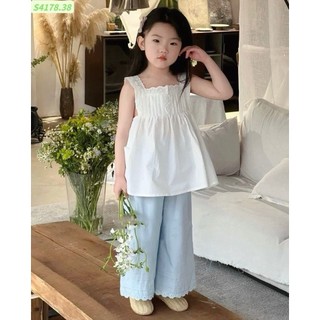 Bộ hè bé gái Sofia áo thô quần dài