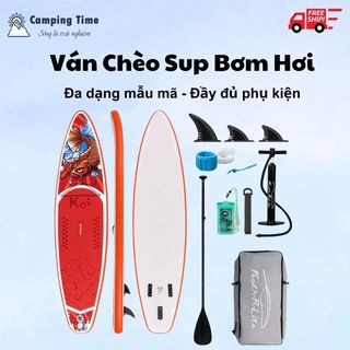 Ván chèo sub 3,2m thuyền chèo sup bơm hơi đầy đủ phụ kiện thuyền bơm hơi có kèm ván chèo