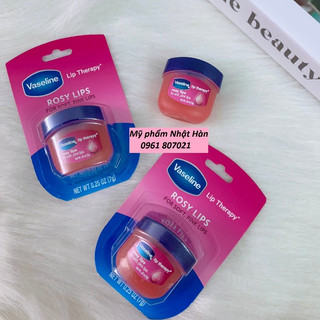 Dưỡng môi Vaseline Rosy Lips Therapy 7g