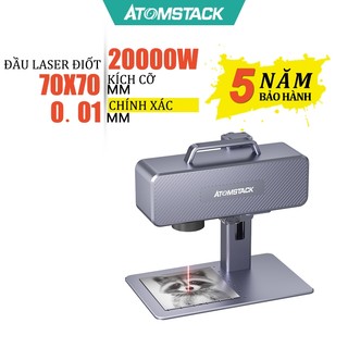 🔥bảo hành 5 năm🔥atomstack m4 máy khắc laser 20000w laser hồng ngoại, máy in tên,máy khắc laser kim loại nhựa cầm tay