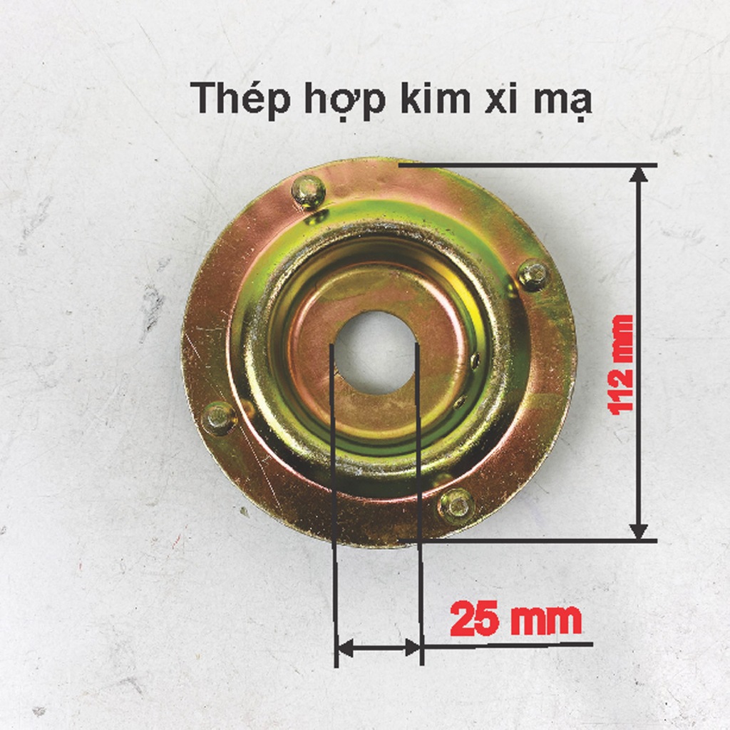Bát cước cắt cỏ, mâm cước cắt cỏ, đĩa cước cắt cỏ bằng thép hợp kim xi mạ chống gỉ