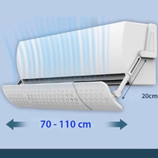 Tấm Chắn Gió Điều Hòa - tấm đổi hướng gió điều hòa cao cấp - chắn gió máy lạnh